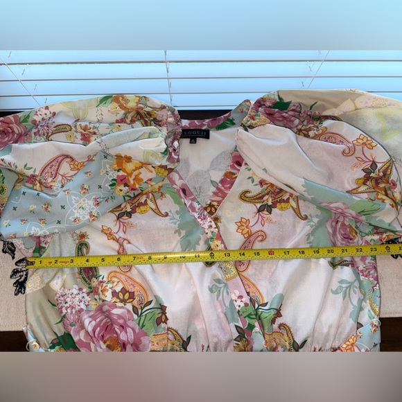 Eloquii Floral Wrap Maxi Dress – Size 20 - Picture 10 of 10